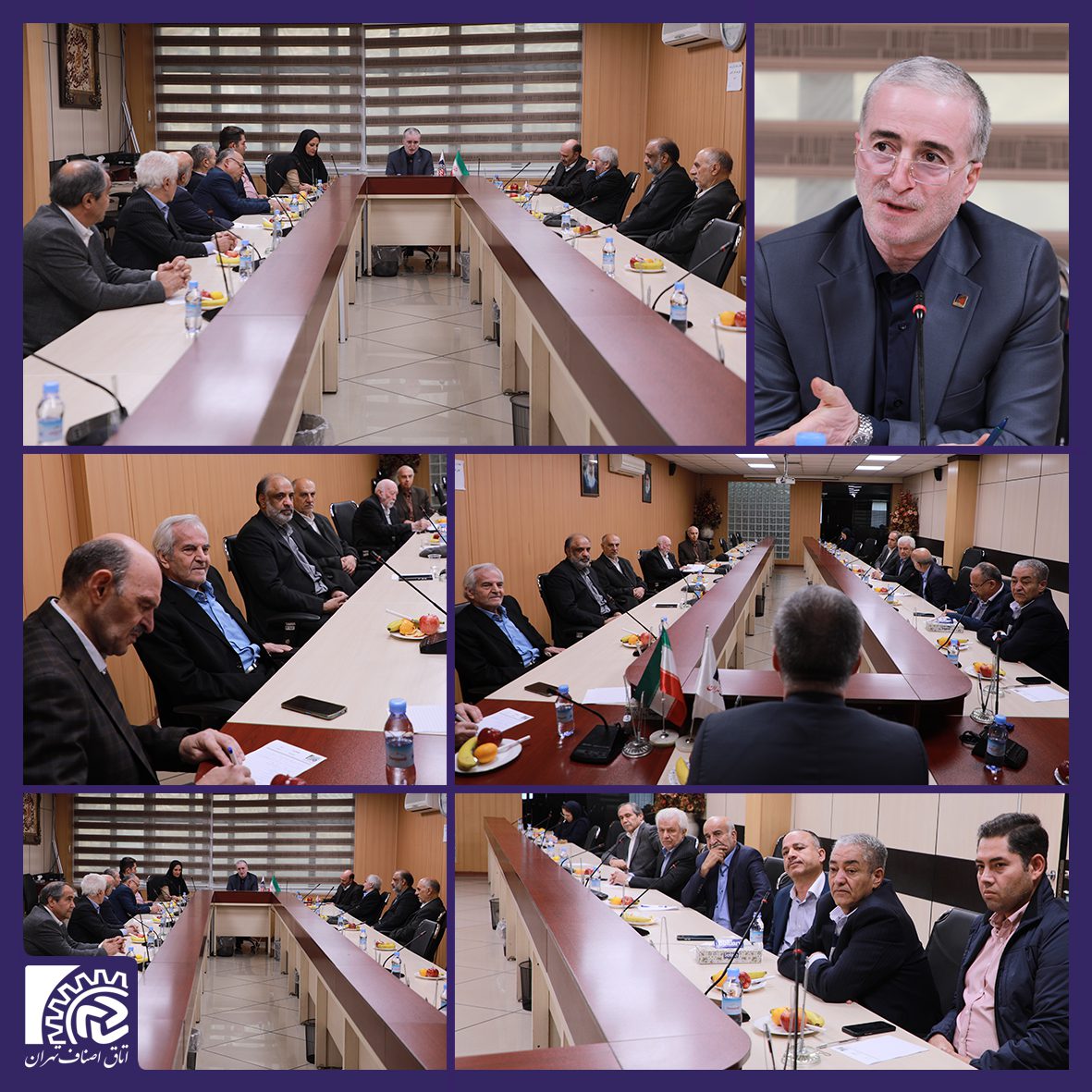 دومین جلسه شورای پیشکسوتان و اندیشه‌ورزان اتاق اصناف تهران برگزار شد