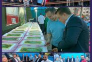 قنادان در عید غدیر کام مردم را شیرین کردند/ پذیرایی از راهپیمایان علوی با یک تن و دویست کیلوگرم کیک