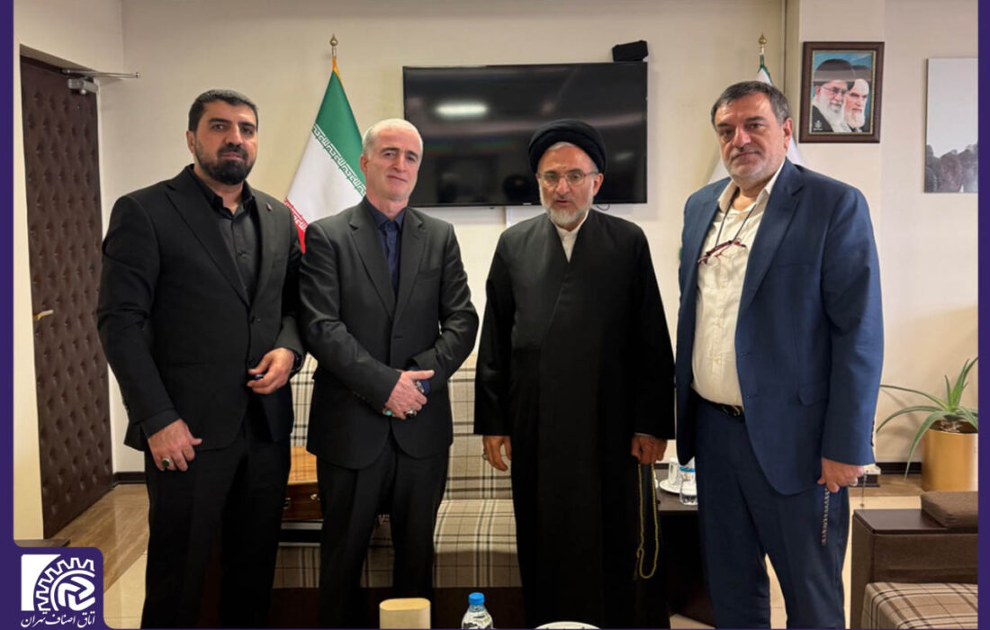 رئیس اتاق اصناف تهران و رئیس هیئت امنای بازار بزرگ تهران با رئیس سازمان اوقاف و امور خیریه کشور دیدار کردند