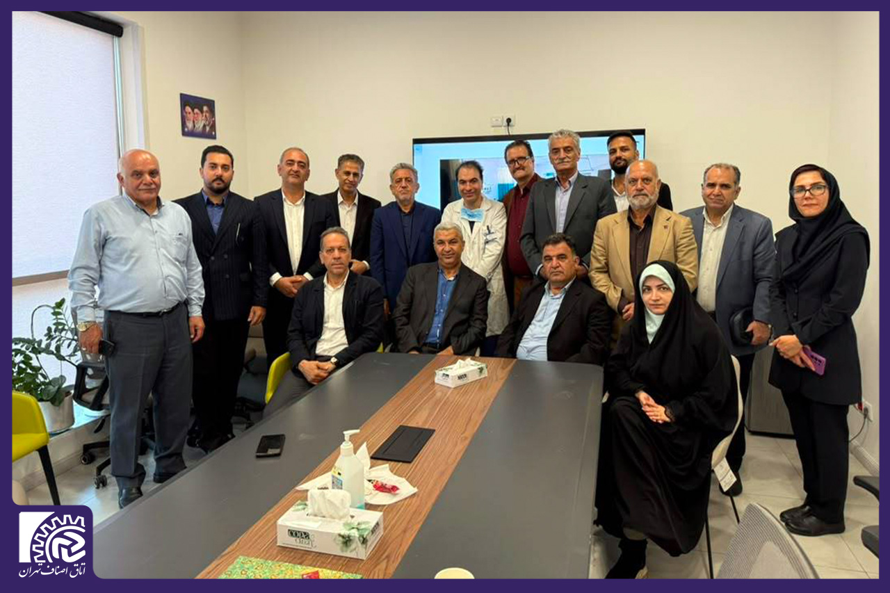 تعدادی از روسای اتحادیه های صنفی از انستیتو کانسر بازدید کردند