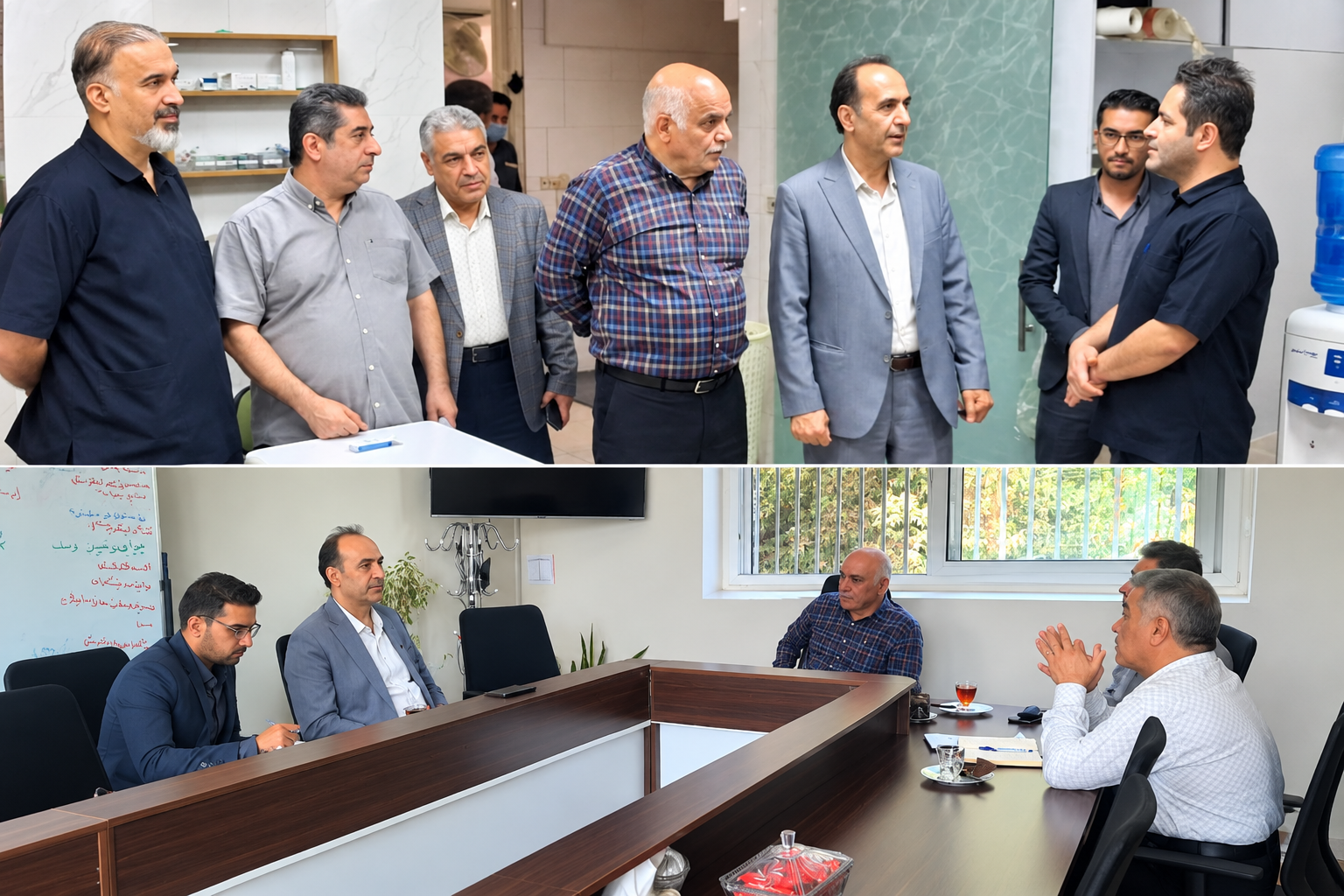 بازدید نماینده فرمانداری تهران از درمانگاه و مرکز دیالیز خیریه حضرت علی (ع)